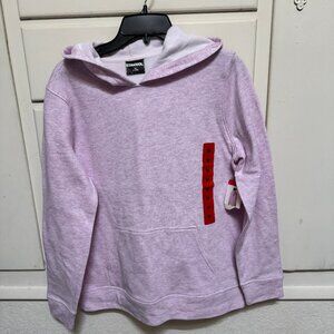 32 Degrees Cool Women’s pink space dye hooded pullover sweatshirt NWT